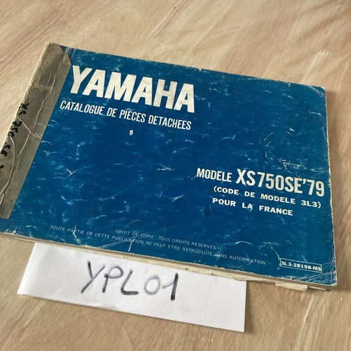 Yamaha xs750se 3l3 1979 - 3l3, france