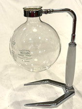 VTG MCM FRENCH HELLEM PYREX CAFETIERE 8 CUP COFFEE MAKER INCOMPLETE -FREE SHIP