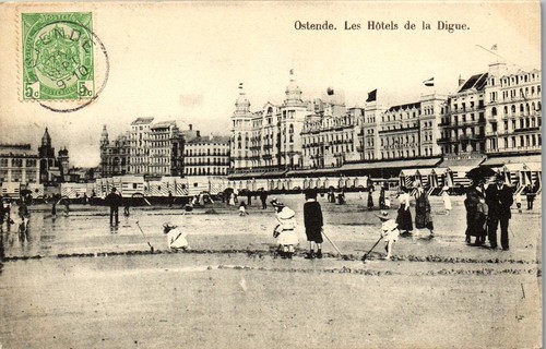 Belgique ostende carte - belgique,