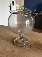 LARGE BLOWN GLASS LEECH JAR 19TH CENTURY PERIOD
