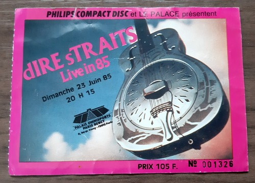 Ticket billet used - ticket,
