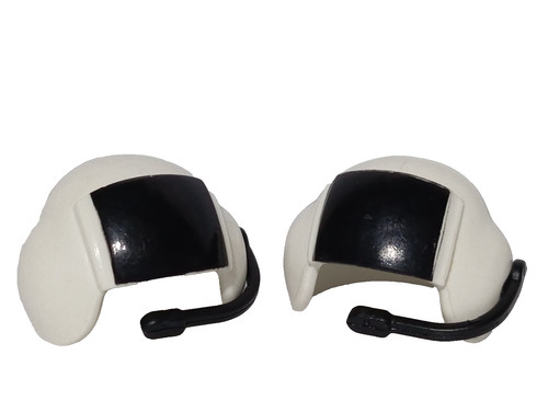 Playmobil casques pilote - x2,