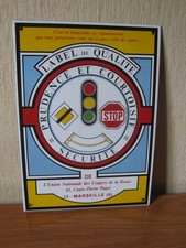 ANCIENNE PLAQUE ÉMAILLÉE