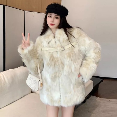 Veste manteau fourrure - veste,