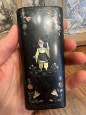 Napoleon III box door as needed sewing character Asia