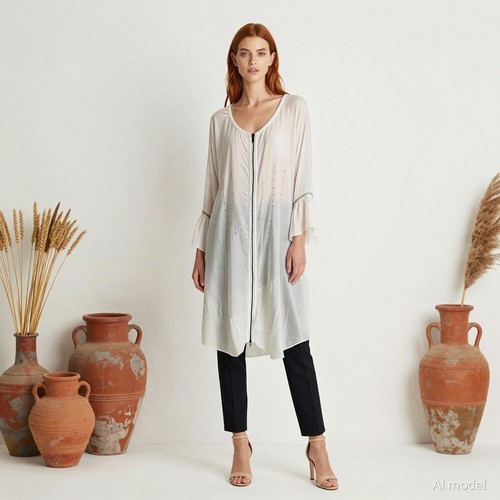 Boheme boho lagenlook robe - boheme,
