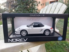 NOREV 1/18 PORSCHE BOXSTER CONVERTIBLE WHITE - DAMAGED BOX 