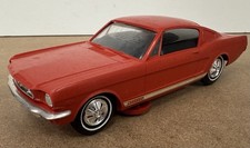 Vintage 1966 Ford Mustang Fastback Philco P-22 Dealer Promo AM Radio Car Red