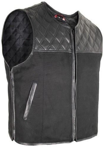 Gilet biker homme jean - homme,