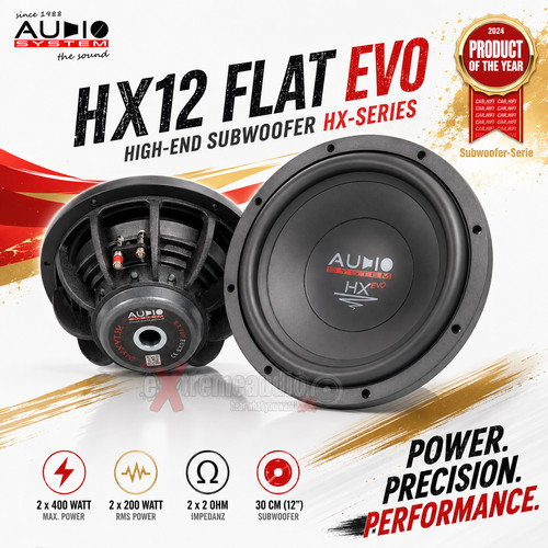 Système audio flat evo - audio, hx