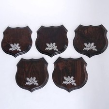 5x Wappenschilder Sanglier Af