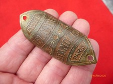 Ancienne Plaque  de VELO