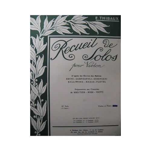 Pleyel ignace 10e solo - pleyel,