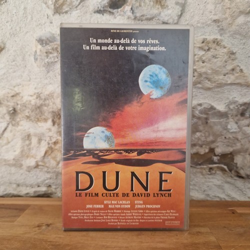 Cassette vhs dune david - dune,
