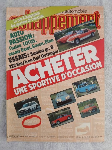 Echappement 191 1984 - n°191, 9/1984