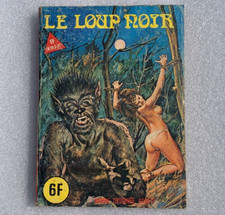 BD EF Elvifrance SERIE ROUGE n° 54 LE LOUP NOIR 1979 Adulte Erotique Fumetti