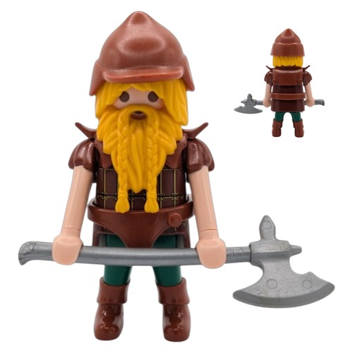 Playmobil figurine nain marron