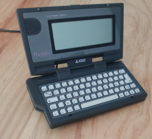 Vintage atari portfolio - :,