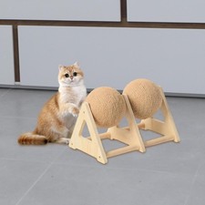 Balle à gratter pour chat, structure triangulaire, fournitures pour animaux