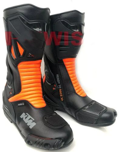 Ktm bottes cuir - bottes, course