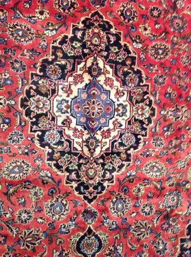 Tapis oriental rouge - oriental, 354x251