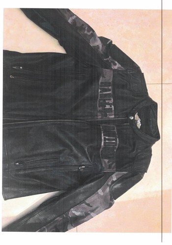 Blouson cuir harley davidson - cuir,