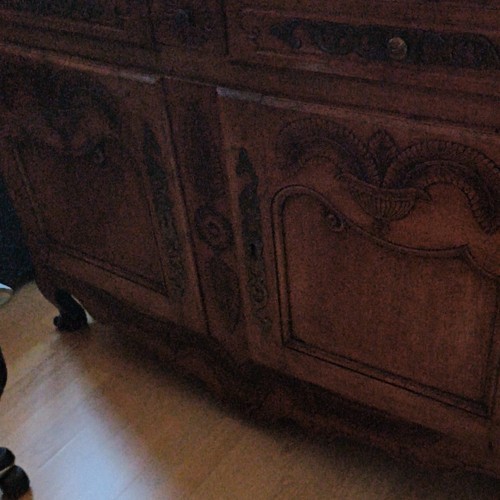 Buffet 3tiroirs merisier - buffet,