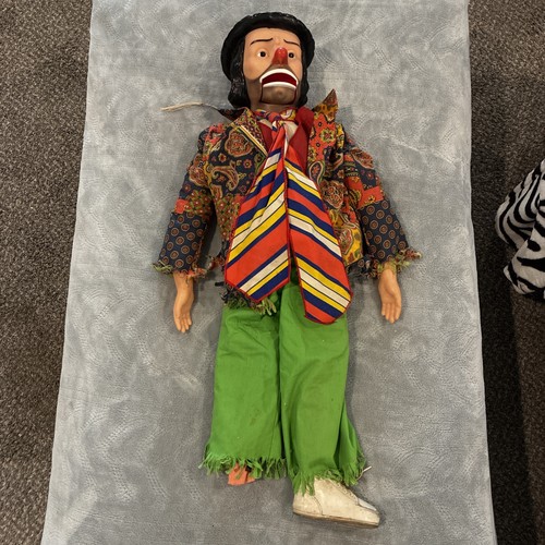 Vtg emmett kelly hobo clown - emmett,