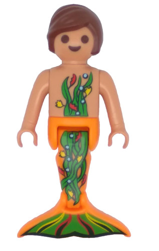 Figurine enfant sirène - figurine,