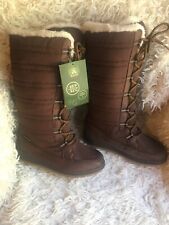 Kamik Women's Starling Snow Boot Chocolate NK2163 SZ US 6 EUR 37 NEW