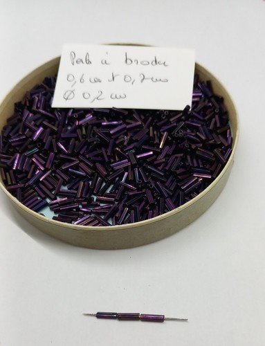 Perles broder en verre - perles,