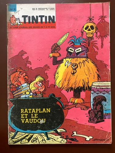 Tintin magazine 9 - b)tintin, du