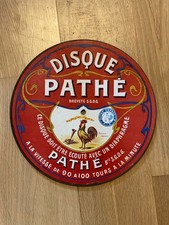 PATHE  Ancien disque En Fibro ciment aiguille TRÈS RARE Vers 1910