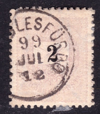 TIMBRE 1888-99 HONGRIE -OBL