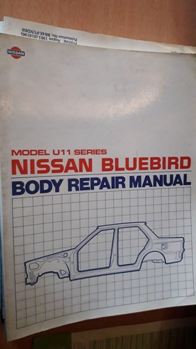 Nissan bluebird u11 body - u11, :