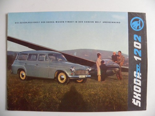 Brochure skoda 1202 ambulance - brochure,