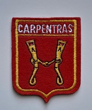 Ecusson brodé de Carpentras