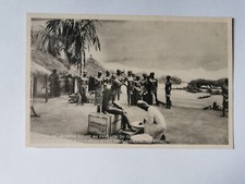 Old postcard Section de la Croix Rouge au Pavillon du Congo