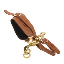  Bride sans mors ajustable pour l'équitation western - Têtière rembourrée en