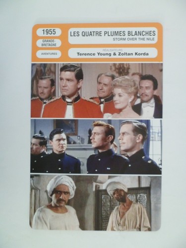 Carte fiche cinema 1955 - carte,