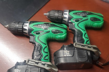 Hitachi 18v Cordless Drill DS 18DVF3 2X Combo Pack w/ Charger