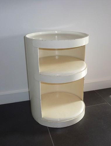 Ancien petit chevet vintage - , en
