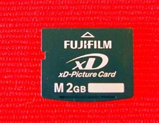 Carte mémoire 2 Gb xD Fujifilm type M (testée)