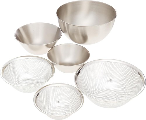 Set passoire bol - , inox