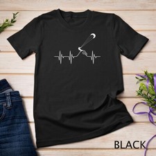 Kitesurfer Heartbeat - Kiteboard Kite Surfing Kiteboarding Unisex T-shirt