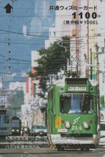 Carte JAPON - TRAMWAY - TRAM -