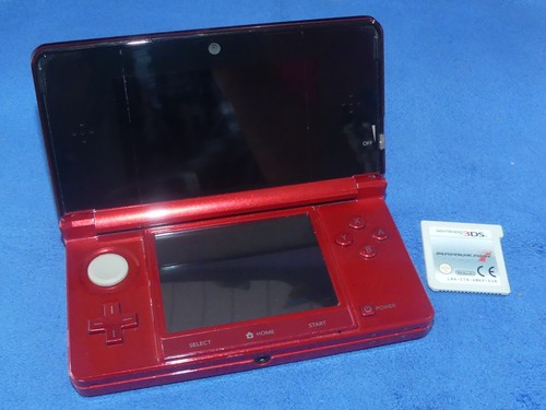 Console 3ds rouge - 3ds, avec