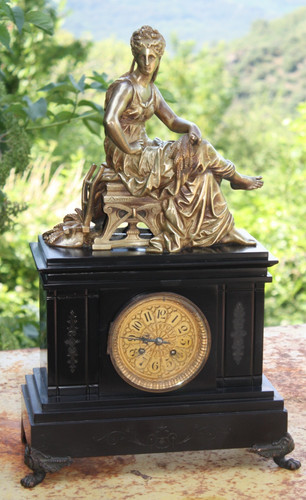 Ancienne pendule - ancienne, (17kg)