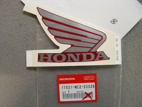 Décor autocollant aile - , honda