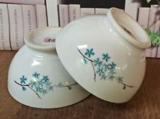 2 Bols Ancien En Porcelaine